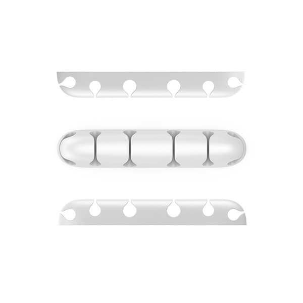 4 kpl USB - organizer langankelaus HARMAA grey