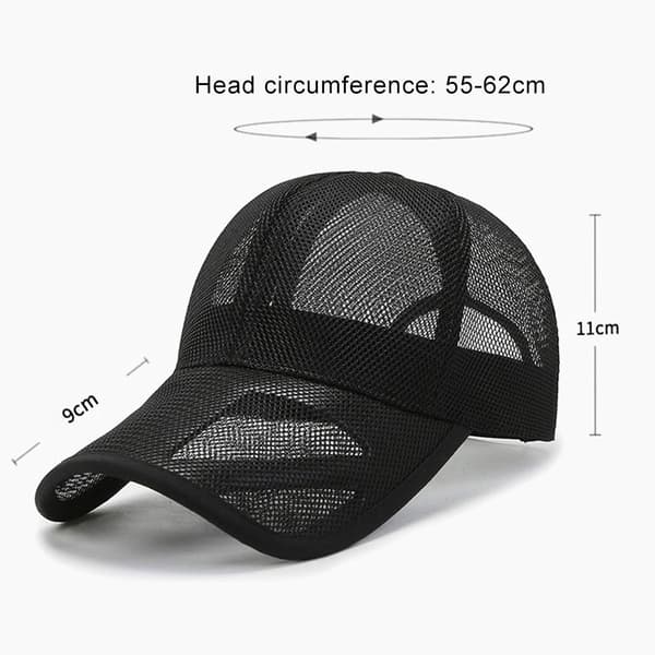 Solskyddsmössor Full Mesh Hattar LJUSGRÅ light grey