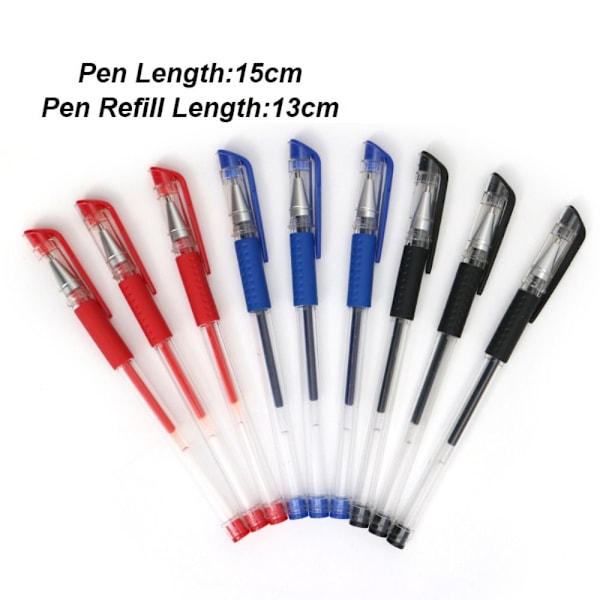 Gel Pen Kulspetspenna RÖD BLÄCKREFILL RÖD BLÄCKREFILL Red Ink Refill