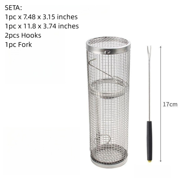 3ST Grillkorg Grill Galler SETA SETA SETA