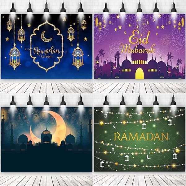 Bakgrunn Banner Eid Bakgrunn D D