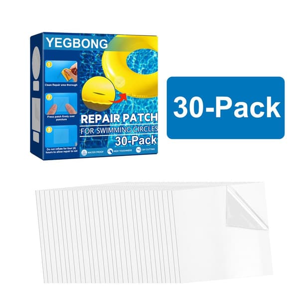 30 st poolreparationslappar