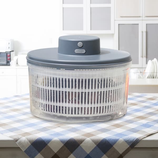 Elektrisk Salat Dehydrator Vegetabilsk Dehydrator GRÅ Grey
