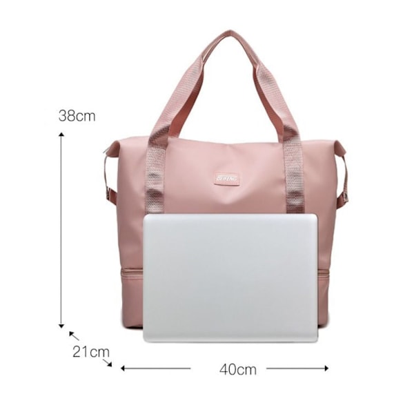 Bagage Handväska Förvaringsväska MÖRKROSA Dark Pink