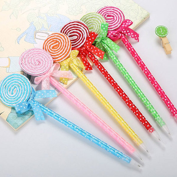 12 Stk Kuglepen Signature Pen FLAD HOVED FLAD HOVED Flat Head