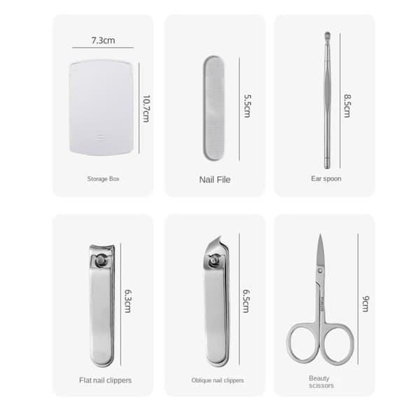 Nail Clipper Set Nail Clippers Varpaankynsileikkurit