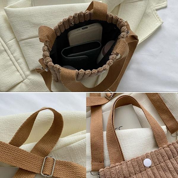 Canvas Olkalaukku Crossbody Small Bag APRICOT apricot