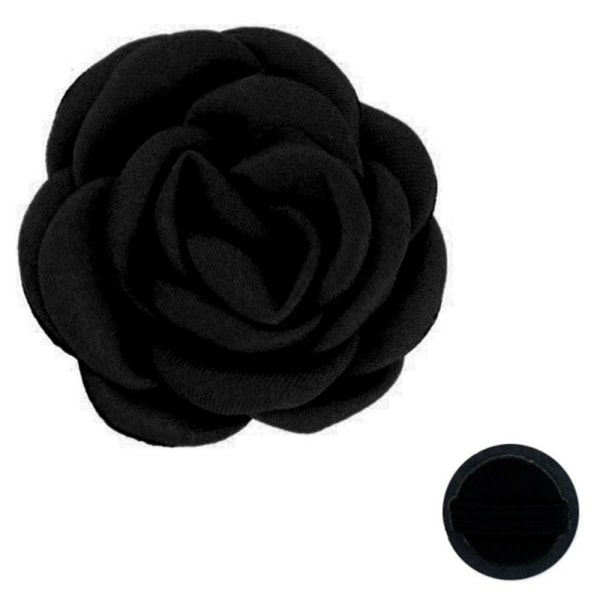 5kpl Finger Flower Ring Dance Party Decorator MUSTA Black