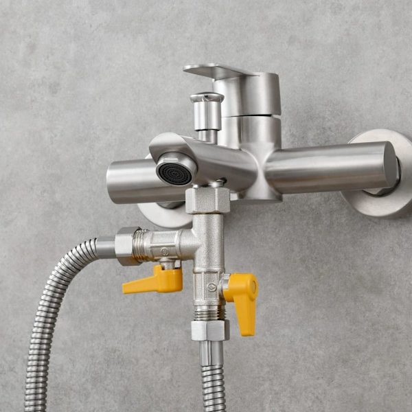 Vattenavledning Dusch Avledningsventil T Adapter Duschhuvud