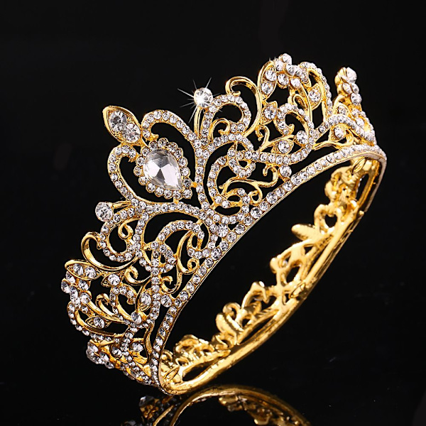 Princess Crown Tiaras for Girls GULD gold