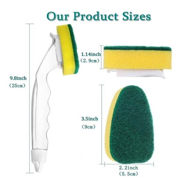 Puhdistusharja Sponge Eraser Pot Brush