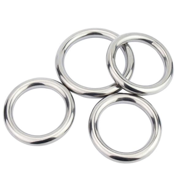 15st Svetsade Runda Ringar Släta Solid O-ring 4X20MM 4x20mm