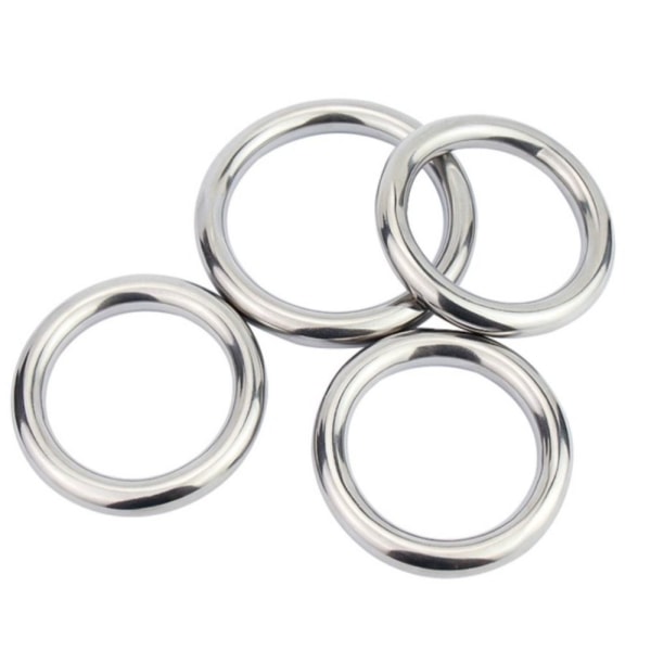 15stk Sveisede Runde Ringer Glatt Solid O-ring 3X45MM 3x45mm