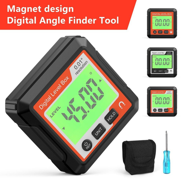 Digital Level Inclinometer SORT Black
