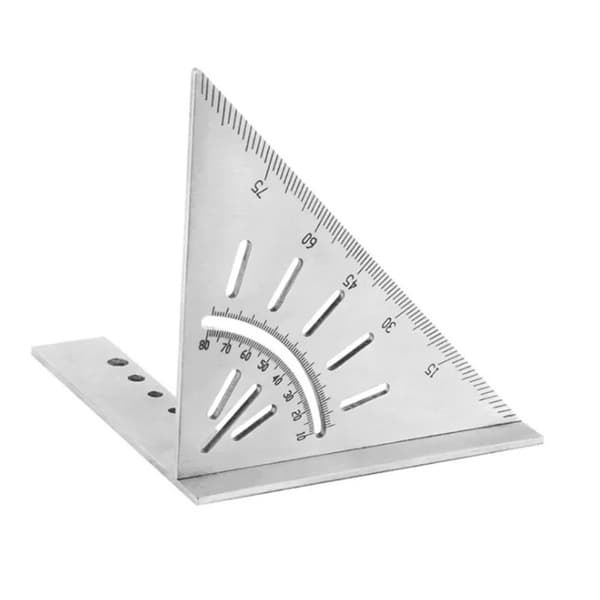 Squre Linjal Triangle Linjal Scribing Gauge