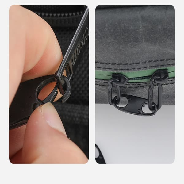 8 stk. Lynlåsklips med lås, Fix Zip Puller Karabinhage 8 Pcs