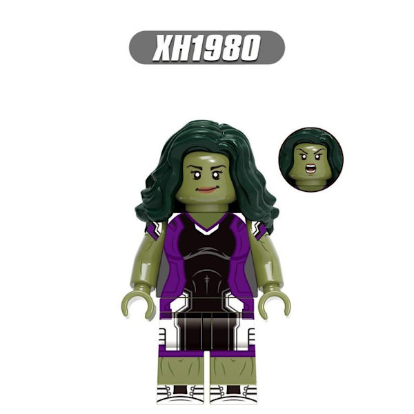 3 STK Minecraf Minifigurer Marvel Series Figurer 1 1