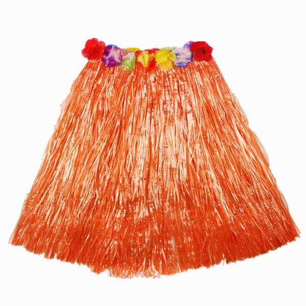 5kpl/ set Hawaii Fancy Dress Grass Hame PUNAINEN red