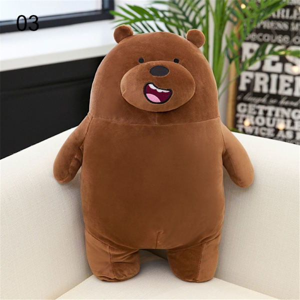Gosedjur 40 cm Kawaii We Bare Bears Plyschleksak 03