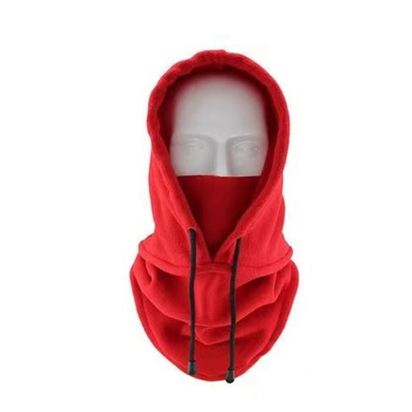 Balaclava talvihattu PUNAINEN red