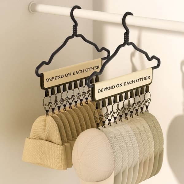 Hat Organizer Baseball Cap Organizer SORT Black