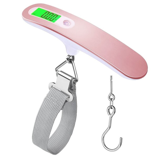 Digital Bagagevåg Elektronisk LCD-våg ROSE GULD Rose gold