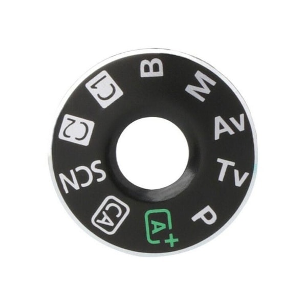3 stk. Dial Mode Interface Cap 6D Interface Cap Camera Top Cover