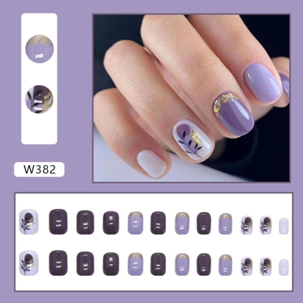 24st False Nails Short Square Z603 Z603 Z603