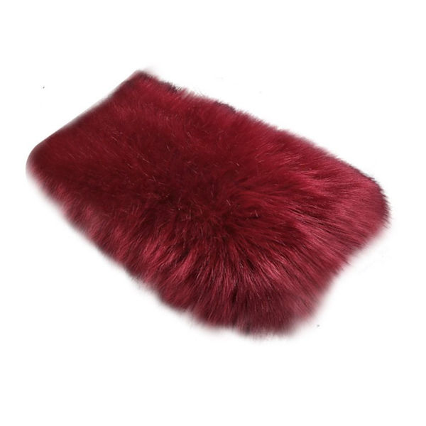 Pehmo auton käsinojan pehmuste Auton käsinojan cover WINE RED Wine Red
