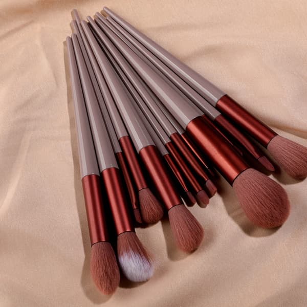 13 stk Makeup Brush Set Make Up Tools GRØNN green