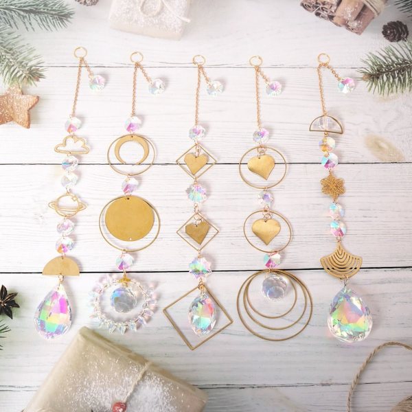 Sun Catcher Rainbow Prisms -riipus 2 2 2