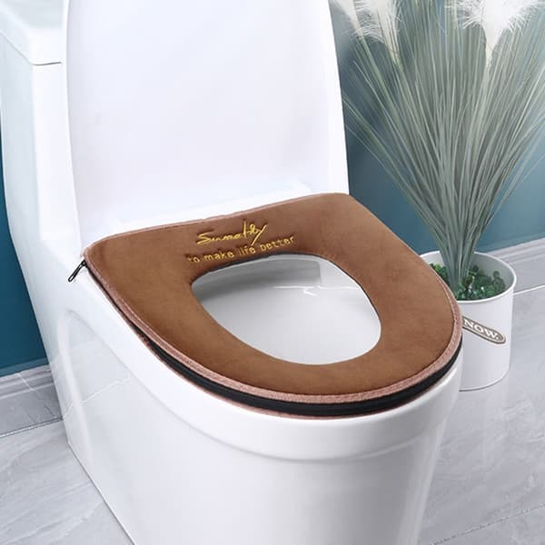 Toalettsetetrekk WC Ringmatte KAFFE Coffee