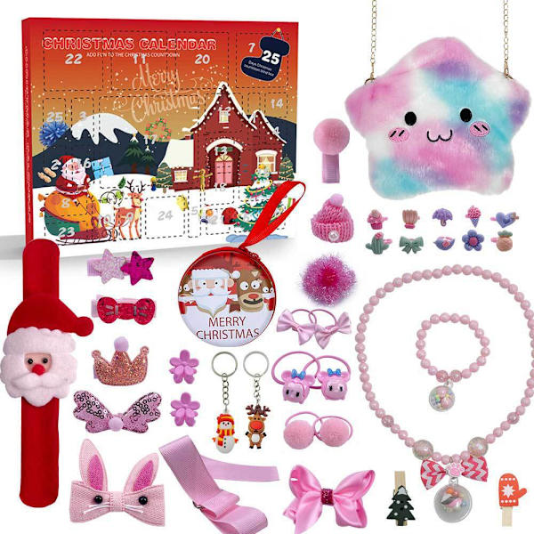 Julprinsessan Kosmetik Decompression Kalender Blind Box