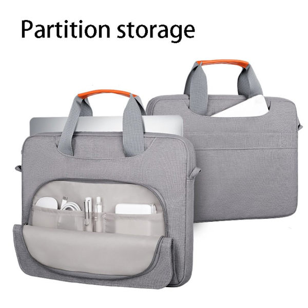 Laptoptaske Computertaske GRÅ 15.6INCH 15.6INCH grey 15.6inch-15.6inch