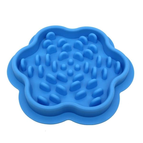 Spisefoderfad Pet Food Bowl BLÅ Blue