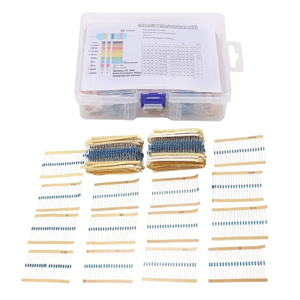 2600st Resistor Kit Resistor Sortiment Kit Metallfilm