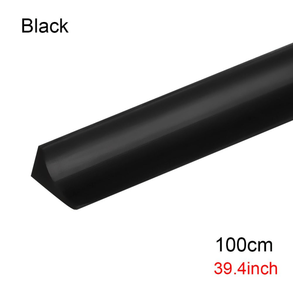 Vannstopper Vannsikringslist SORT 100CM Black 100cm