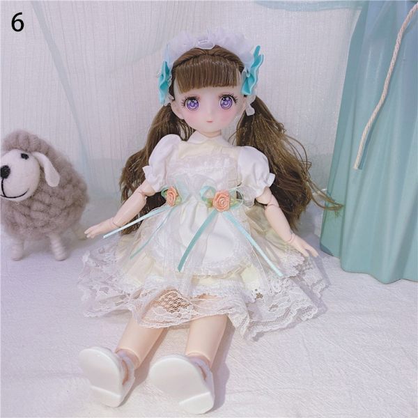 1/6 Bjd Anime Style Dolls Ball Doll Full Set 6