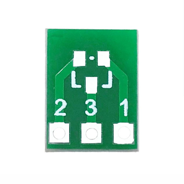 50st SMD SOT23-3 till DIP SIP3 Adapter Sockel integrerad