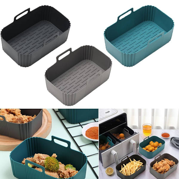 Air Fryer Pot Tray Leivinkori SININEN blue
