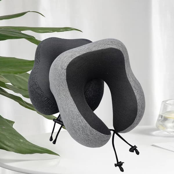 Reisepute Nakkepute LYS GRÅ Light Grey