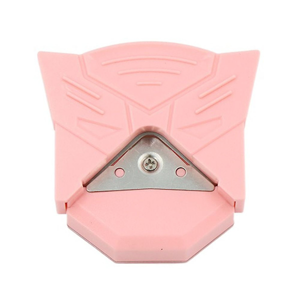 Fileleikkuri R4 kulman pyöreä vaaleanpunainen Pink