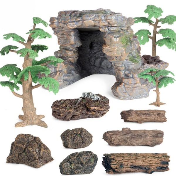 Kunststubbe Miniatyrstein 1-3 STK 1-3 STK 1-3pcs