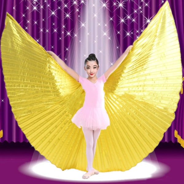 Belly Dance Wings Isis Wings RAINBOW OPEN OPEN Rainbow Open-Open