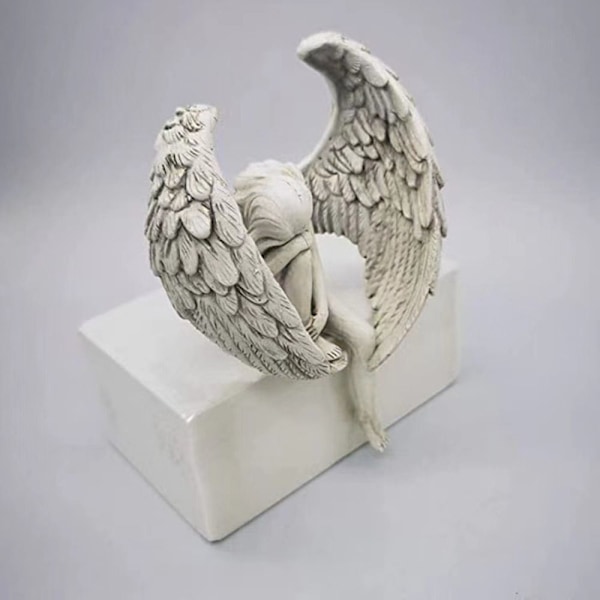 Redemption Angel Staty Hemdekoration Skulptur Dekoration