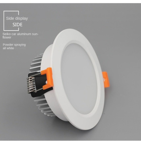 4stk Retrofit Downlight Dæmpbar LED Indbygningsbelysning Led