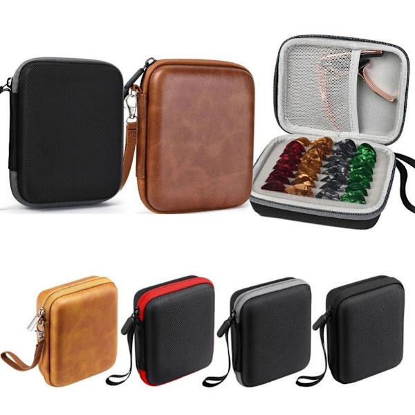 Guitar Pick Holder Bag Guitar Picks Säilytyslaukku 6 6 6