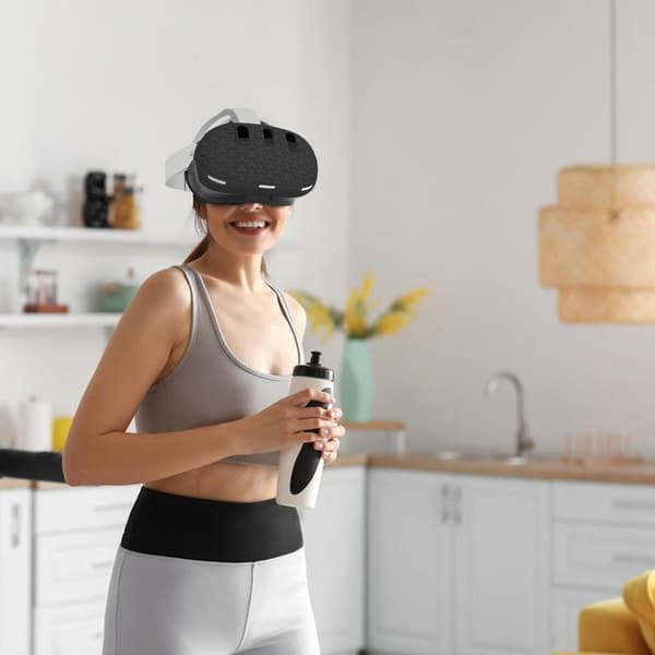 VR Headset Cover Case SVART Black