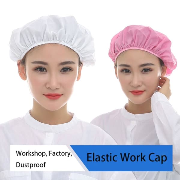 Chef Cap Cook Hat VALKOINEN white
