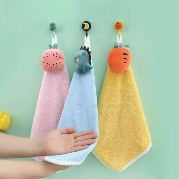 Hängande handduk Barnhandduk BLÅ blue